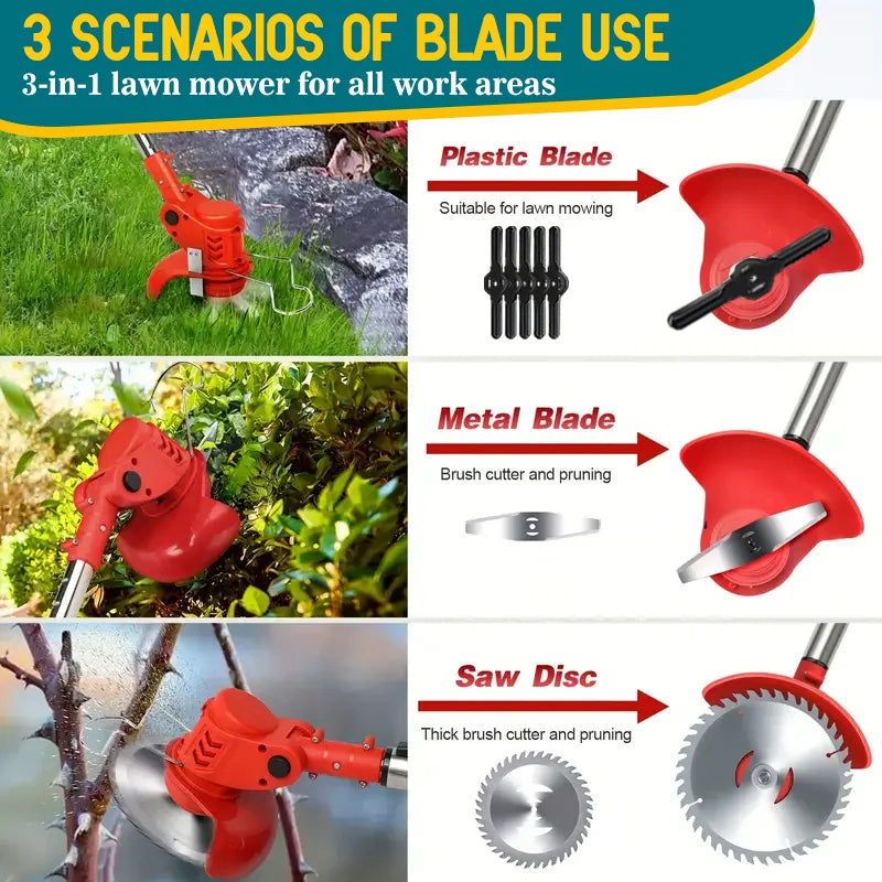 Cordless Lawn Mowers, Riding Trimmers & Garden Tools – Perfect for Courtyards & Gardens