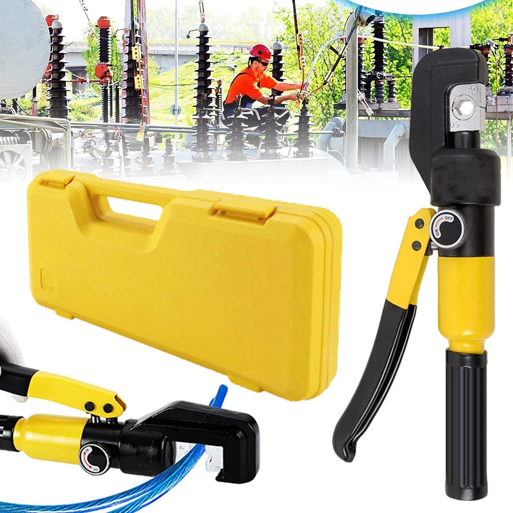 4-70mm² Hydraulic Crimping Pliers YQK-70 Pressure 8T Home Hydraulic Tools Hydraulic Pliers DIY Cable Terminal Crimping Pliers