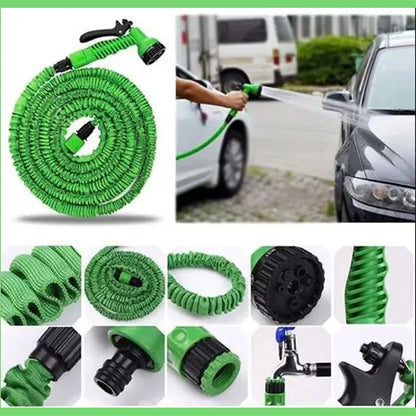 Scalable flexible garden spray gun plastic tube, multi-purpose spray gun hose, suitable for watering lawns, home use, pet bathin