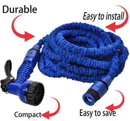 Scalable flexible garden spray gun plastic tube, multi-purpose spray gun hose, suitable for watering lawns, home use, pet bathin