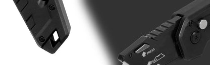 WORKPRO Folding Utility Knife Quick Change Blade Folding Knife Outdoor Camping Tool 10pcs blades included