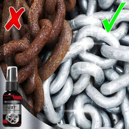 30ml Multi-Purpose Car Rust Remover Spray – Chrome & Metal Surface Cleaner