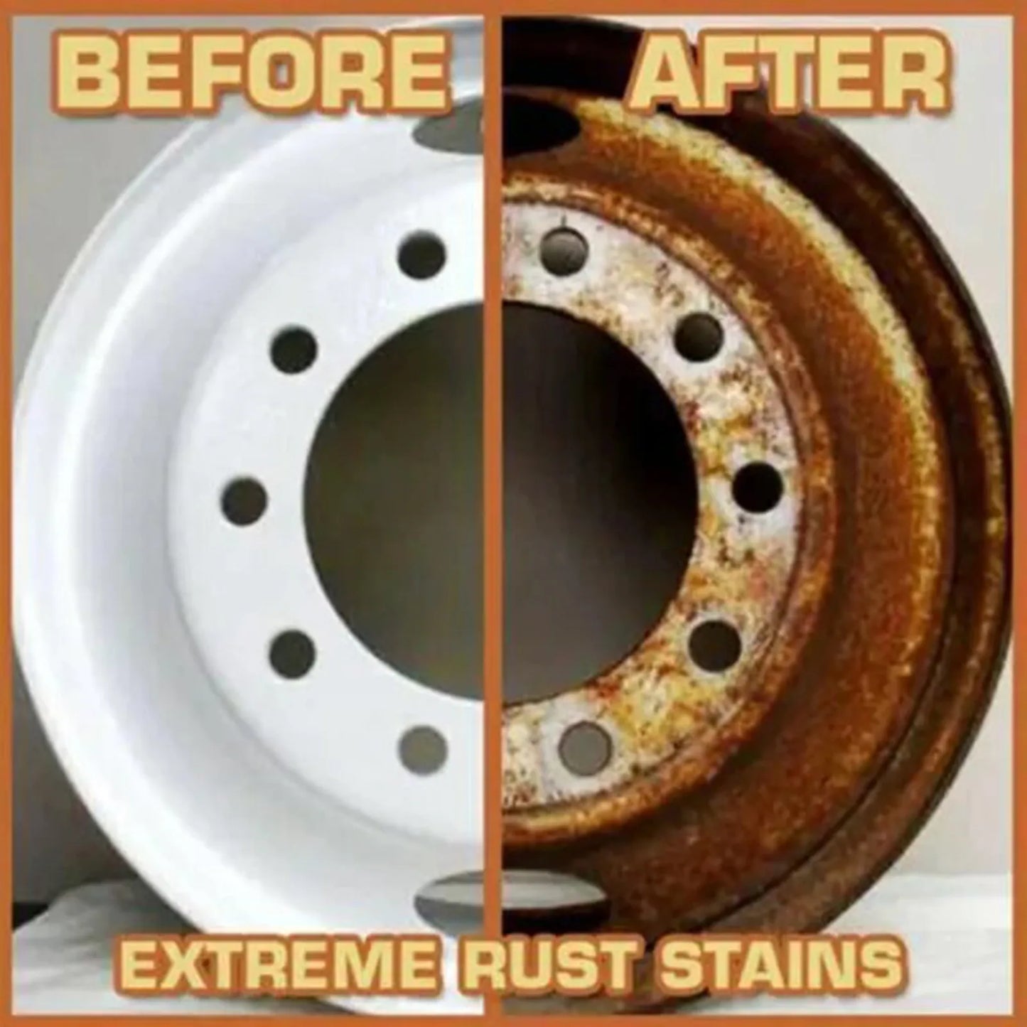 30ml Multi-Purpose Car Rust Remover Spray – Chrome & Metal Surface Cleaner
