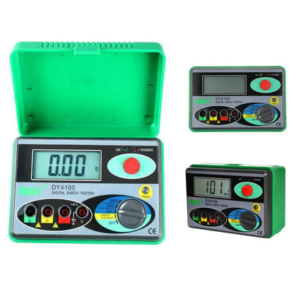 DUOYI DY4100 Digital Resistance Tester – Earth Ground Meter & High-Accuracy Multimeter for Power Systems