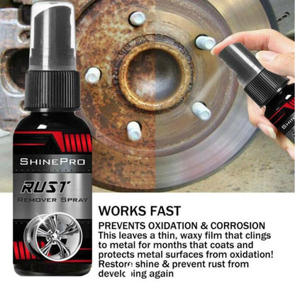 30ml Multi-Purpose Car Rust Remover Spray – Chrome & Metal Surface Cleaner