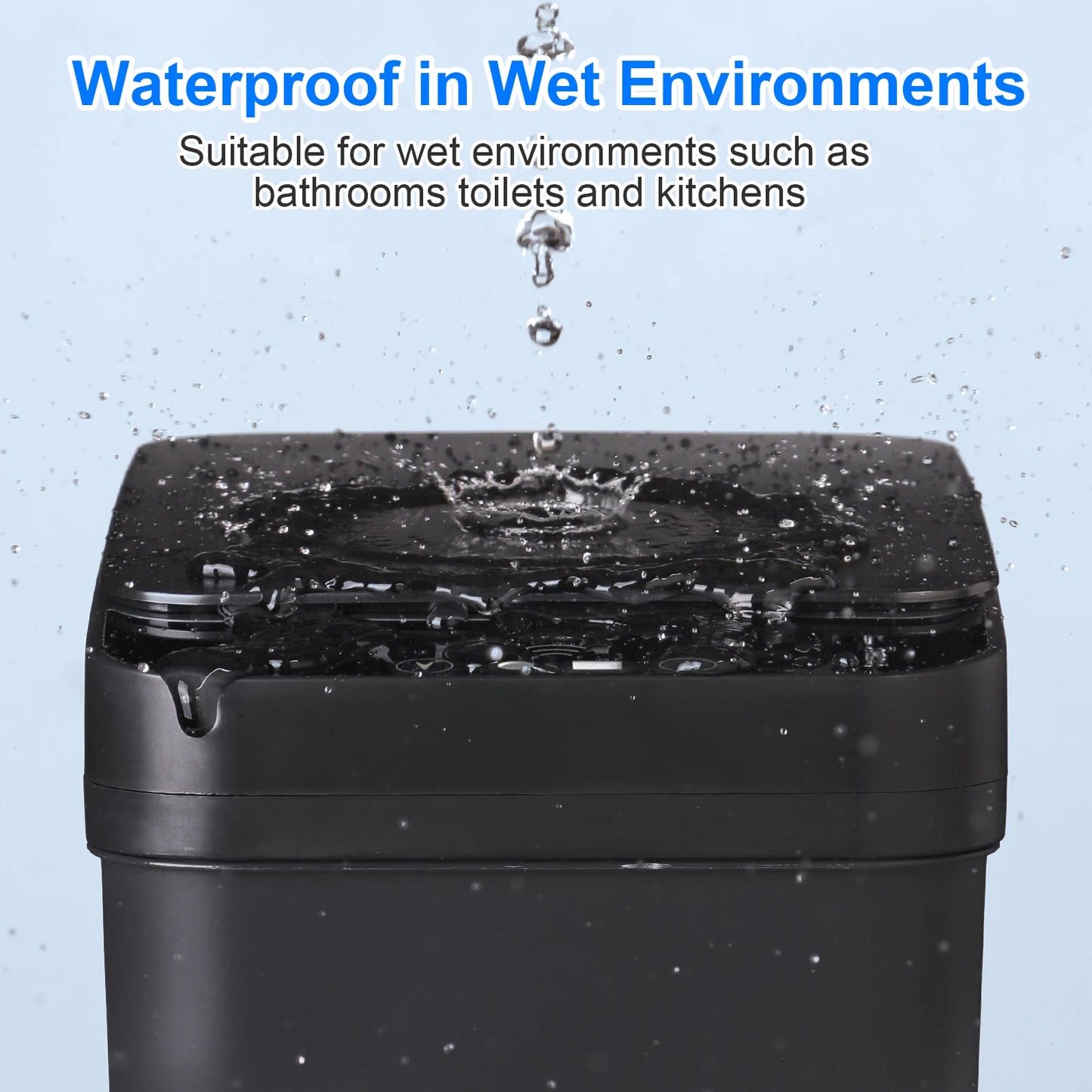 2 Pack – 12L Automatic Touchless Trash Can