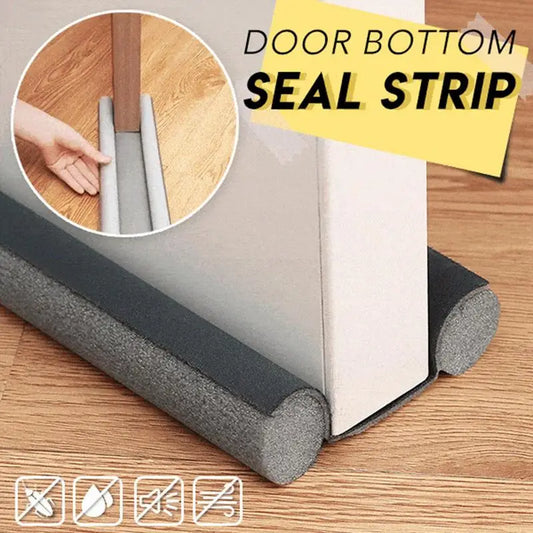 Door Bottom Noise Blocker Adjustable Door Sealing Strip Window Breeze Blocker Anti Collision Dustproof Soundproof Strips