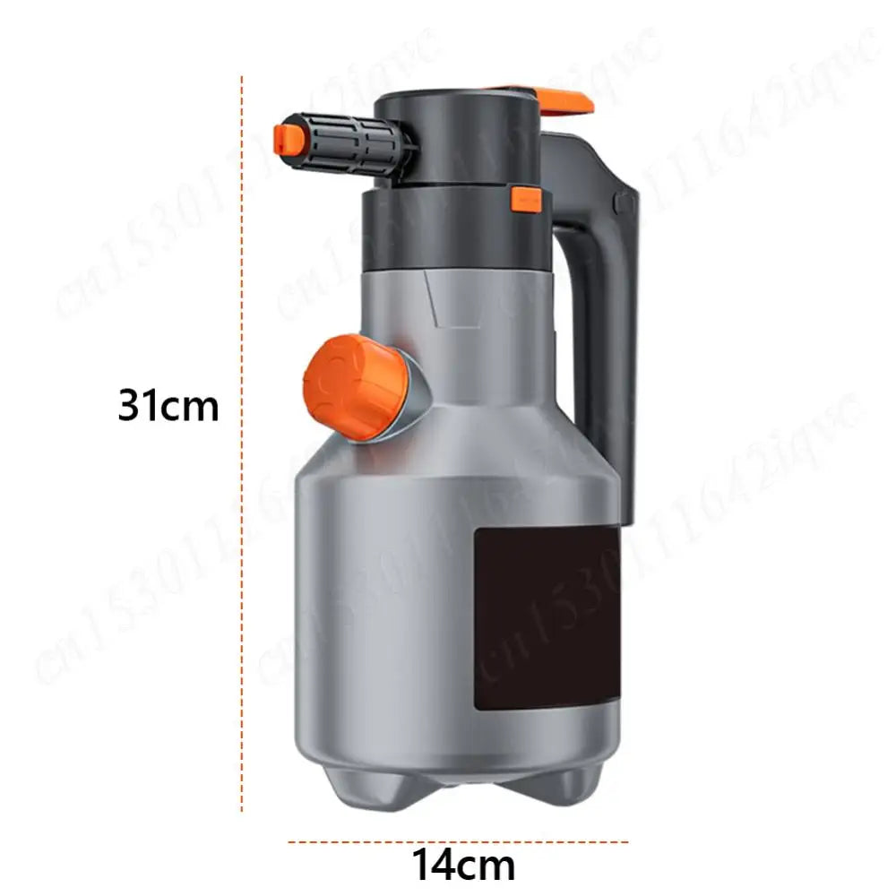 2L Rechargeable Electric Foam Sprayer – Handheld Snow Foam Cannon for Car Wash & Garden Use
