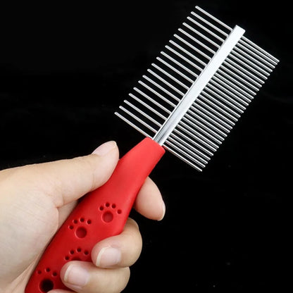 Pet Hair Removal Brush – Grooming & Massaging Comb for Cats and Dogs