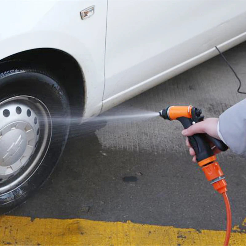 12V Portable Car Wash High Pressure Washer Gun Pump – Electric Auto Cleaning Machine