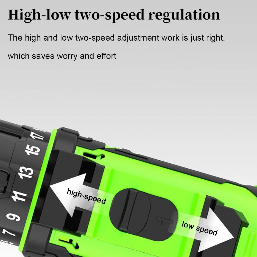 High quality lithium-ion rechargeable battery electric tool hand drill