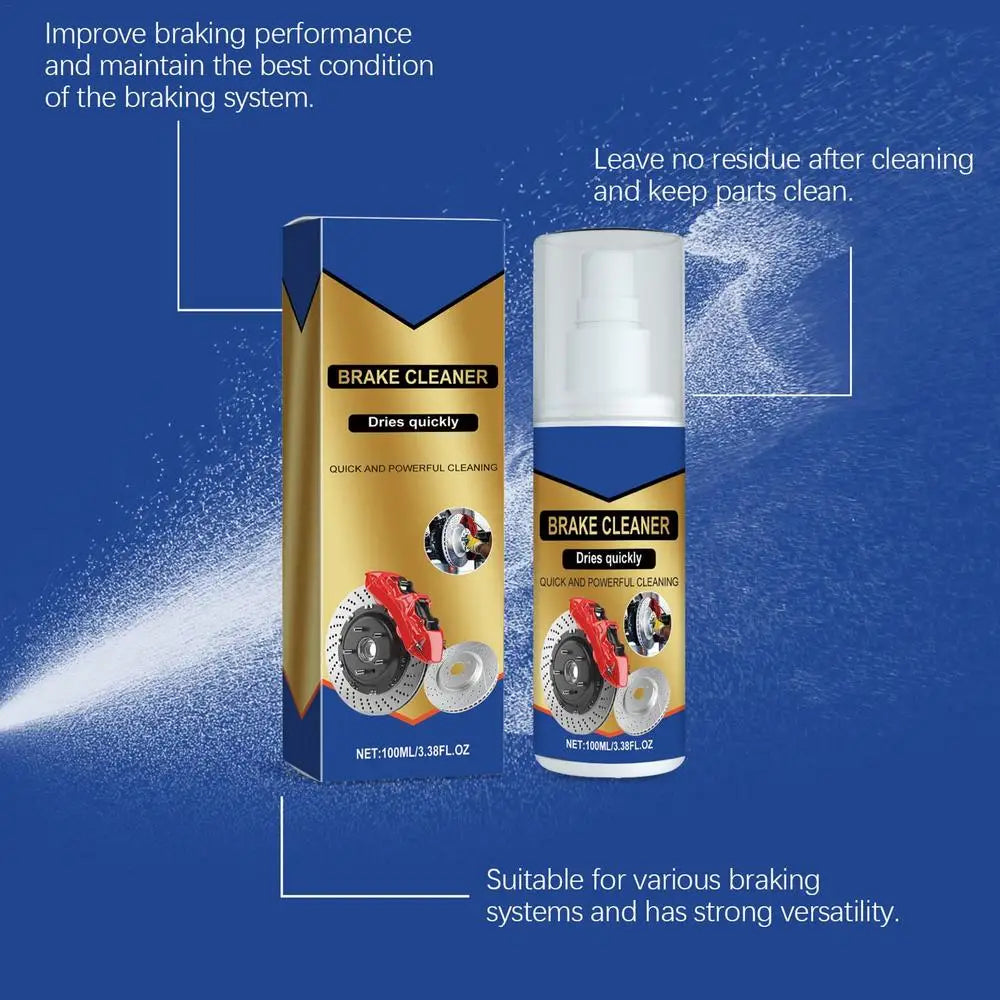 100ml Brake Parts Cleaner – Efficient Vehicle Brake System Cleaning Spray