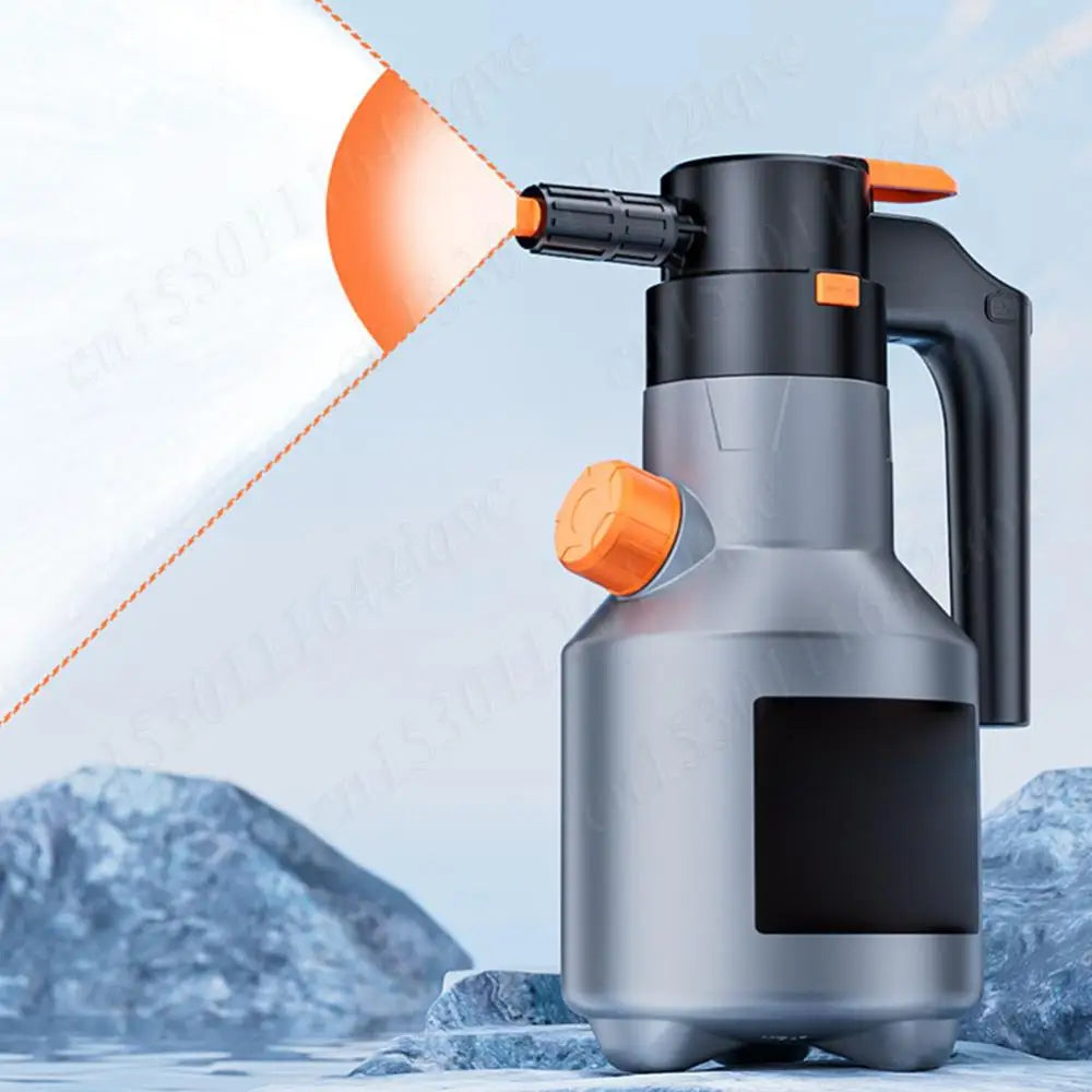 2L Rechargeable Electric Foam Sprayer – Handheld Snow Foam Cannon for Car Wash & Garden Use