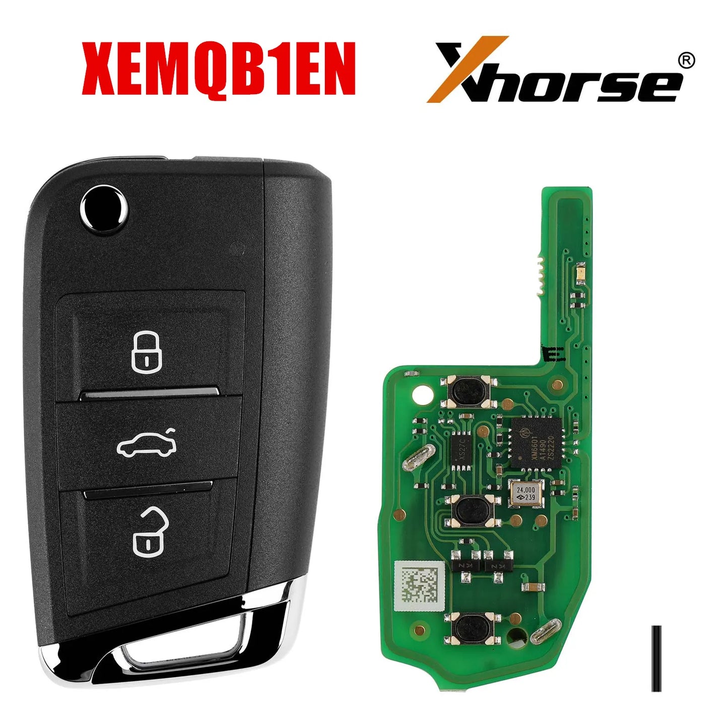 Xhorse XE Series Super Remote Key – English Version (XEMQB1EN / XEKF20EN / XEFO01EN / XEDS01EN / XELEX0EN / XEKF21EN)