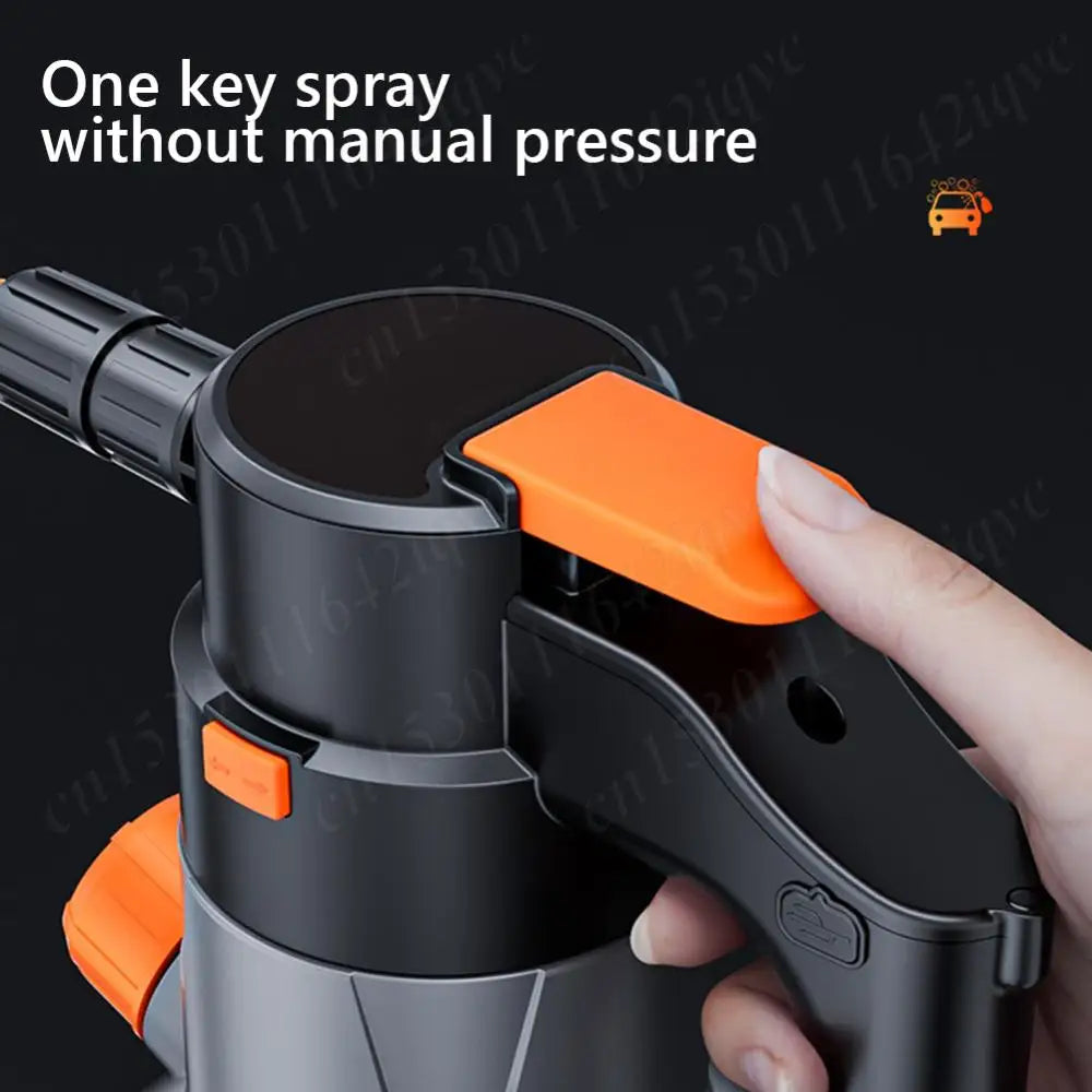 2L Rechargeable Electric Foam Sprayer – Handheld Snow Foam Cannon for Car Wash & Garden Use