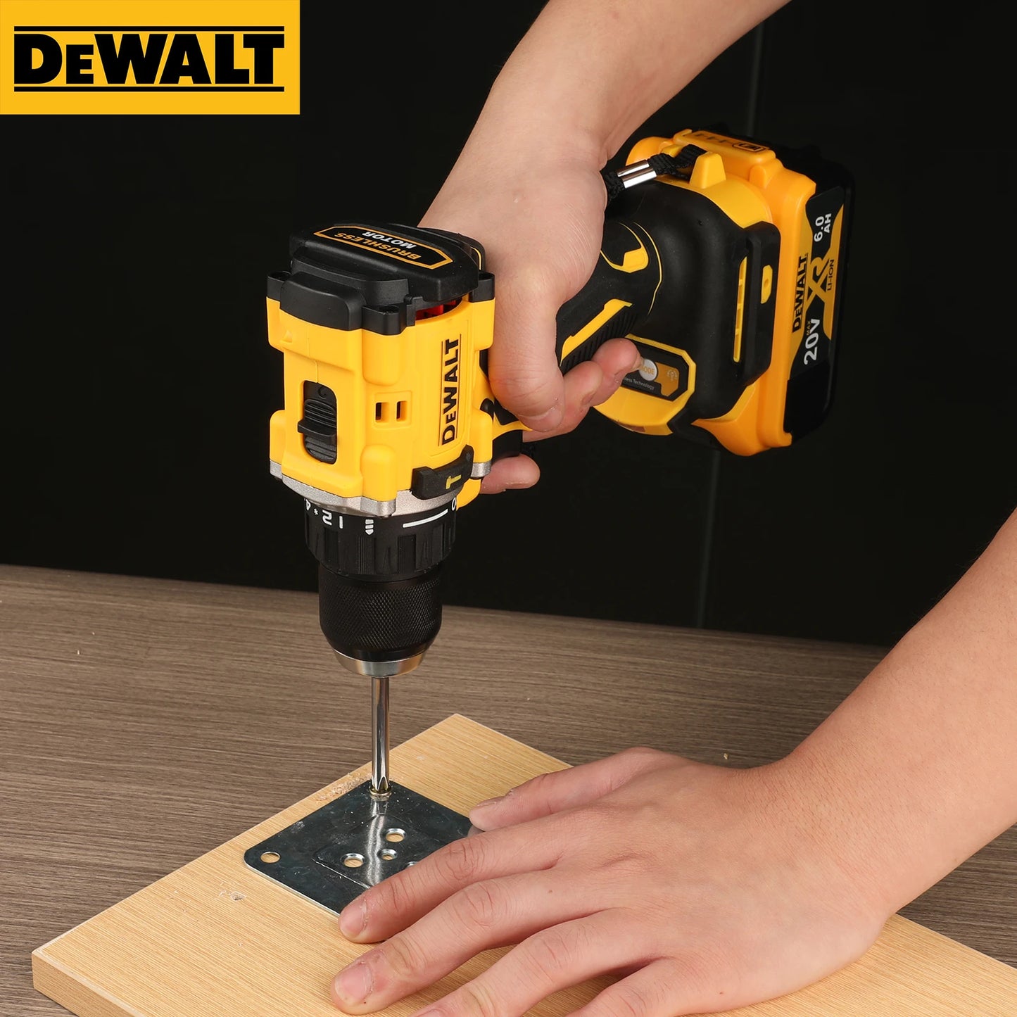 DEWALT DCD805 20V Max XR Brushless Cordless Impact Drill & Screwdriver - Multi-Function Hand Tool