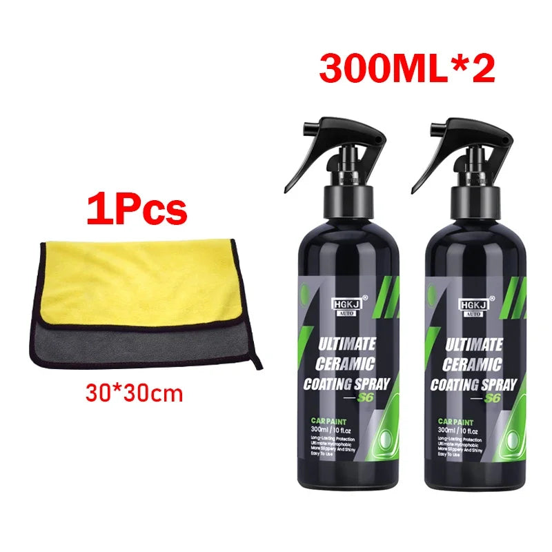 EAFC Car Nano Ceramic Coating Spray – Auto Body Paint Protection & Polish (50/100/300ml)