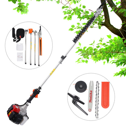 Trimmer Brush Cutter 52cc 2 Stroke Grass Wacker Weed Eater Lawn Mower Gas Power