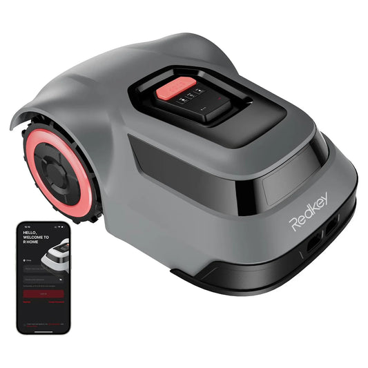 C-TOF Robot Lawn Mower Redkey MGC500 Lawn Mower Robot Cable Break Detection Climbing Capacity 45% App Control Mowing Robot