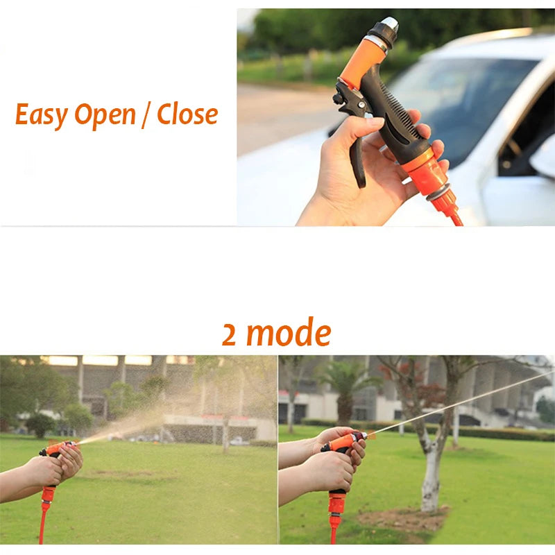 12V Portable Car Wash High Pressure Washer Gun Pump – Electric Auto Cleaning Machine
