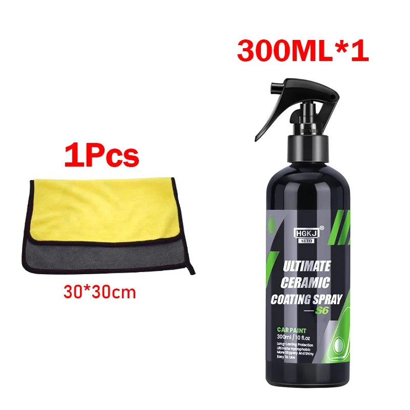 EAFC Car Nano Ceramic Coating Spray – Auto Body Paint Protection & Polish (50/100/300ml)