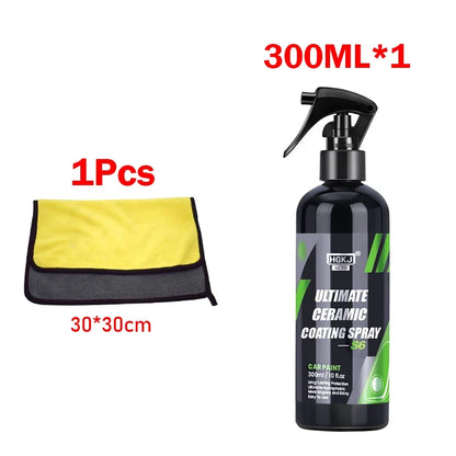 EAFC Car Nano Ceramic Coating Spray – Auto Body Paint Protection & Polish (50/100/300ml)