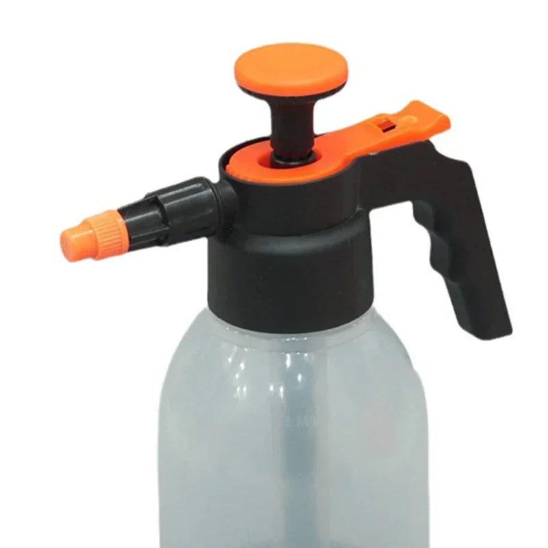 1.2L Handheld Car Wash Spray Bottle – Air Pressure Watering Can for Car & Home Cleaning
