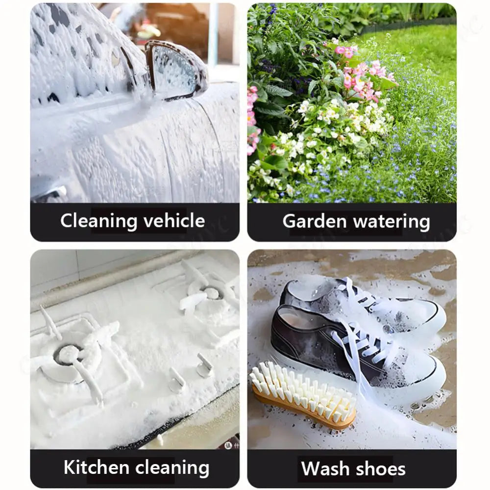 2L Rechargeable Electric Foam Sprayer – Handheld Snow Foam Cannon for Car Wash & Garden Use