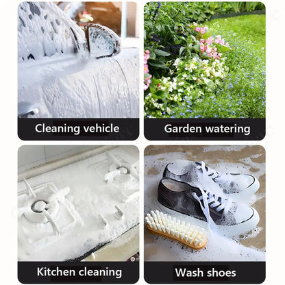 2L Rechargeable Electric Foam Sprayer – Handheld Snow Foam Cannon for Car Wash & Garden Use