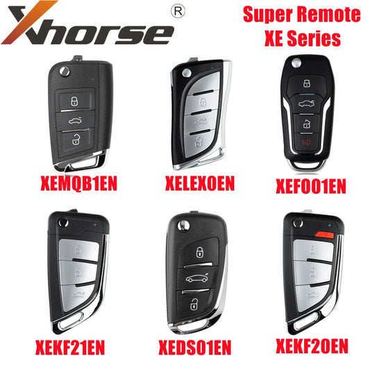 Xhorse XE Series Super Remote Key – English Version (XEMQB1EN / XEKF20EN / XEFO01EN / XEDS01EN / XELEX0EN / XEKF21EN)