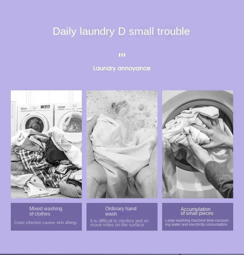 Portable 8L Folding Washing Machine