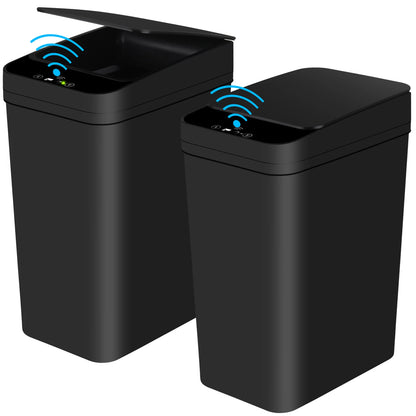 2 Pack – 12L Automatic Touchless Trash Can