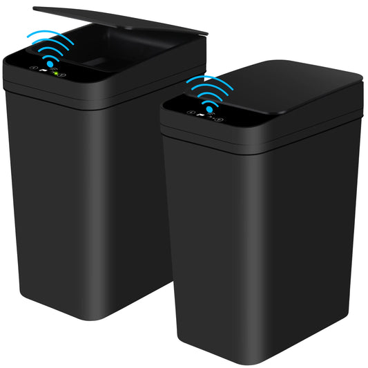 2 Pack – 12L Automatic Touchless Trash Can