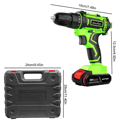 High quality lithium-ion rechargeable battery electric tool hand drill