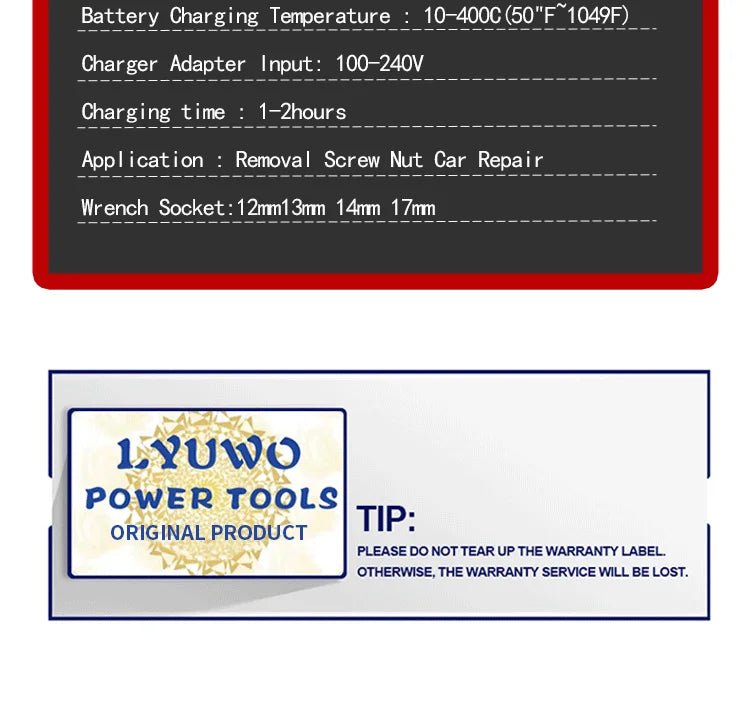 LYUWO 3/8 Rechargeable Electric , Ratchet Set, Angle Drill, Screwdriver To Remove Screw Nut, Automobile Maintenance Tool 2 Batte