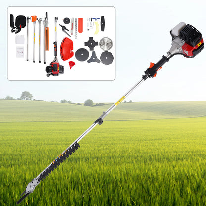 Trimmer Brush Cutter 52cc 2 Stroke Grass Wacker Weed Eater Lawn Mower Gas Power