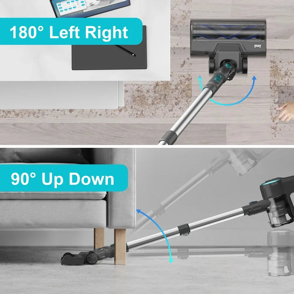 Cordless 6-in-1 Vacuum Cleaner – 20Kpa Powerful, Lightweight & Handheld for Home, Pet & Car