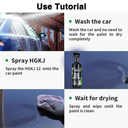 EAFC Car Nano Ceramic Coating Spray – Auto Body Paint Protection & Polish (50/100/300ml)