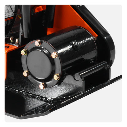 SucceBuy Plate Compactor 2.8/6.5 HP Force Vibratory Compaction Tamper For Walkways, Patios, Asphalts, Paver Landscaping